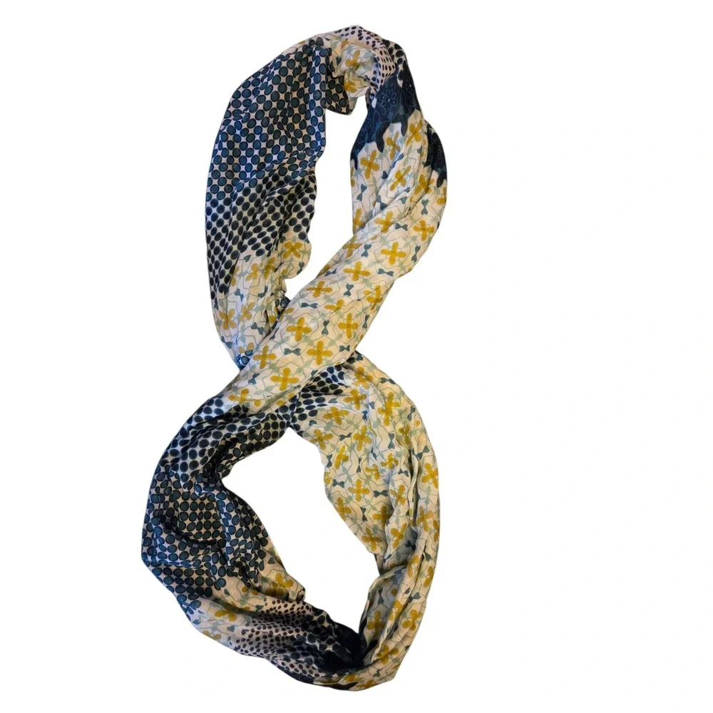 Infinity Scarf Bundle 6pc Floral Mesh Polka Dot Multicolor Van Heusen